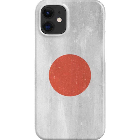 Japanese Flag Distressed iPhone 12 Mini Lite Case